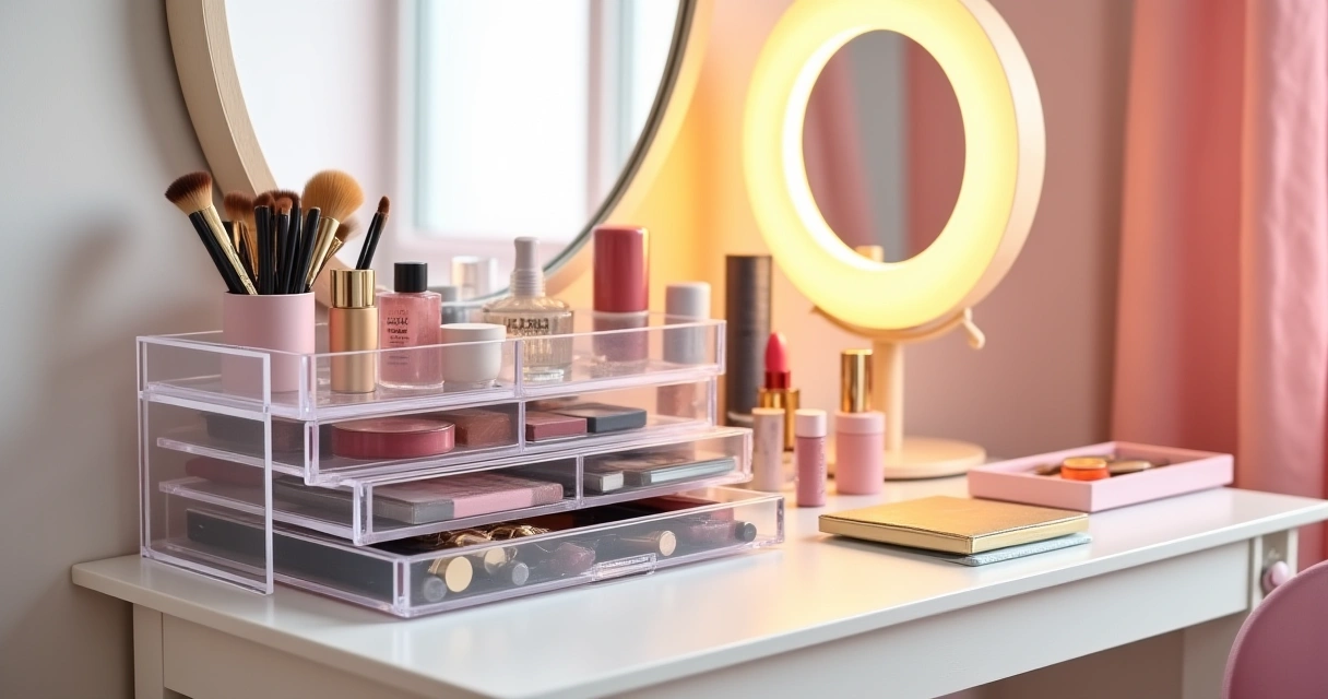 Best Acrylic Makeup Organizers For Clear Display