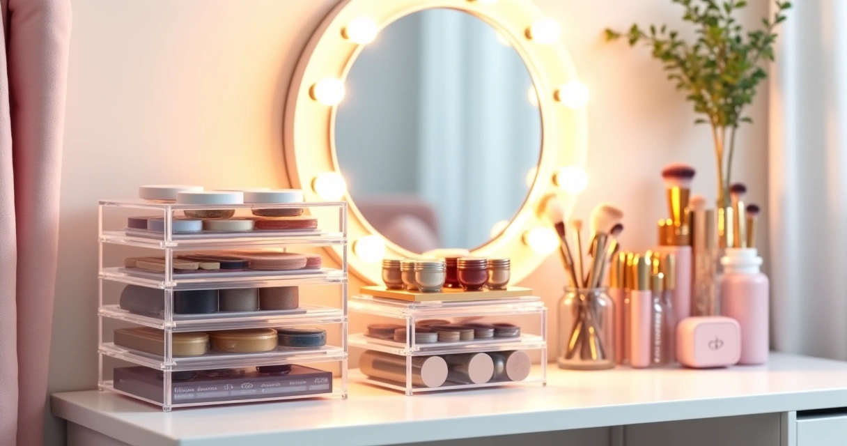 Compare The Best Acrylic Makeup Organizers For A S