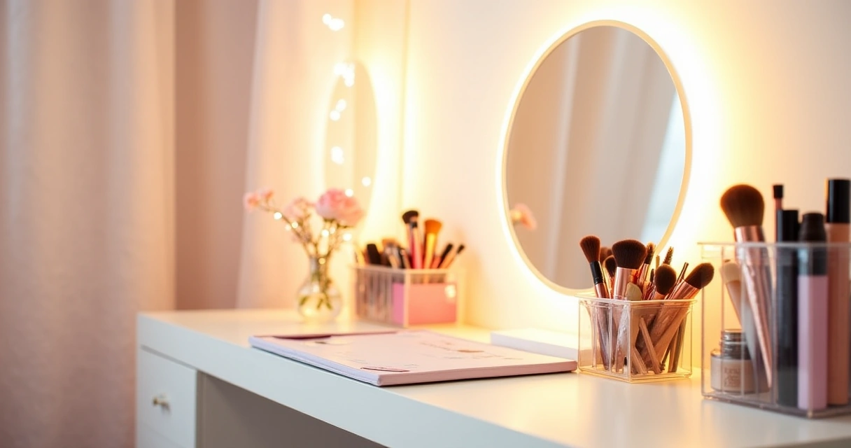 How to organize small teen bedroom vanities for Memorial Day weekend parties on a budget