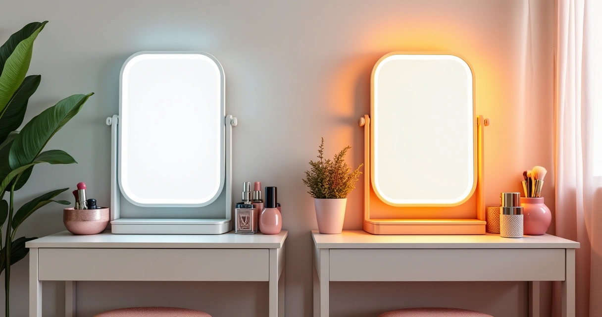 Lighted Makeup Mirrors Vs Vanity Desks