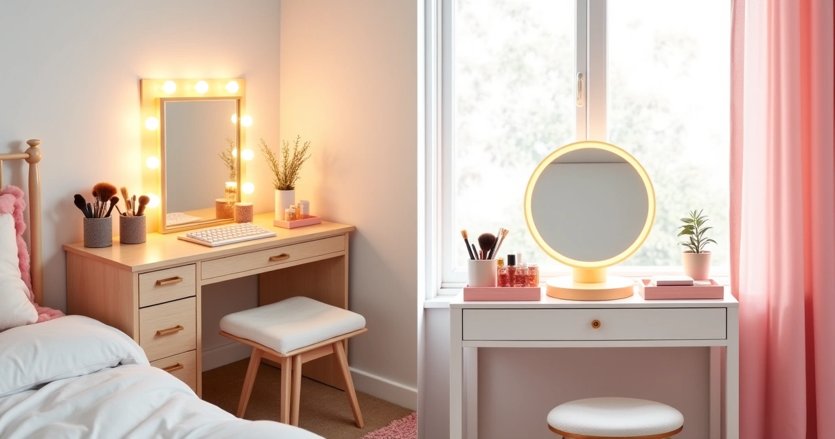 Teen Bedroom Vanity Setup vs Lighted Makeup Mirrors: Which Should You Buy in 2026